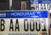 Nuevas placas vehiculares en Honduras comenzarán a entregarse en noviembre