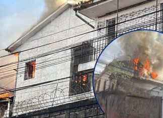 ¡Tragedia en el Centro de Tegucigalpa! Voraz incendio consume histórico edificio en el barrio El Olvido