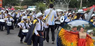 Tegucigalpa se viste de azul y blanco: colegios llenan las calles de talento y fervor patrio