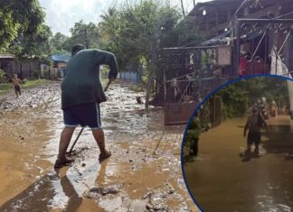 Al menos 45 familias afectadas por inundaciones en Santa Cruz de Yojoa