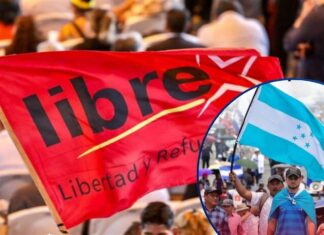 Libre convoca movilización este 15 de septiembre bajo el lema: “¿Cuál independencia? ¡Fuera Trump, fuera la Racha!”