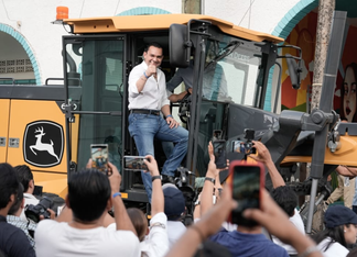 Nacaome recibe maquinaria para reparar caminos y construir nuevo relleno sanitario