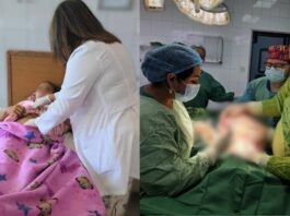 Extirpan quiste de hasta 20 libras a mujer de 64 años en el Hospital Escuela; abdomen parecía de cinco meses de embarazo