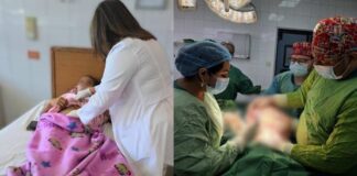 Extirpan quiste de hasta 20 libras a mujer de 64 años en el Hospital Escuela; abdomen parecía de cinco meses de embarazo