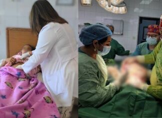 Extirpan quiste de hasta 20 libras a mujer de 64 años en el Hospital Escuela; abdomen parecía de cinco meses de embarazo