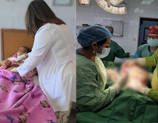 Extirpan quiste de hasta 20 libras a mujer de 64 años en el Hospital Escuela; abdomen parecía de cinco meses de embarazo