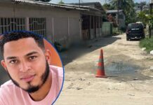 Joven asesinado frente a su hija habría huido de la Policía y sería miembro de la banda “Los Barbones”, según autoridades