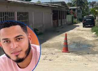 Joven asesinado frente a su hija habría huido de la Policía y sería miembro de la banda “Los Barbones”, según autoridades