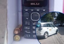 Dos balas y un celular extorsivo paralizan los taxis del barrio El Bosque