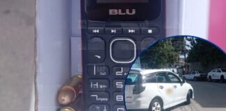 Dos balas y un celular extorsivo paralizan los taxis del barrio El Bosque
