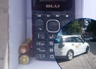 Dos balas y un celular extorsivo paralizan los taxis del barrio El Bosque