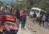 ¡Tragedia en carretera a Oriente! Un muerto y dos heridos tras accidente de bus en Uyuca