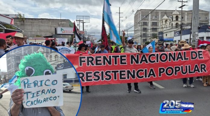 LIBRE marcha este 15 de septiembre con consignas contra Trump y el gobierno de Asfura