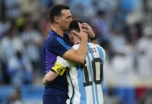Lionel Scaloni: “Fue un sueño haber dirigido a Messi”