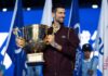 Novak Djokovic conquista su séptimo abierto de China y queda a un título del récord de Federer