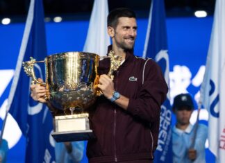 Novak Djokovic conquista su séptimo abierto de China y queda a un título del récord de Federer